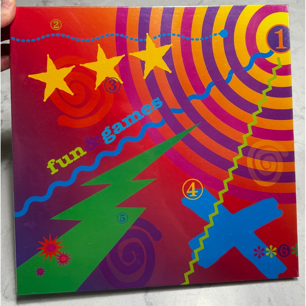 Vintage 1999 Bound & Determined Fun & Games Scrapbook Album Sealed Y2K Retro